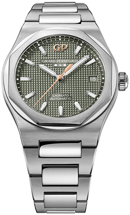 Girard-Perregaux 81005-11-3407-1CM (810051134071cm) - Laureato 38 mm Sage Green