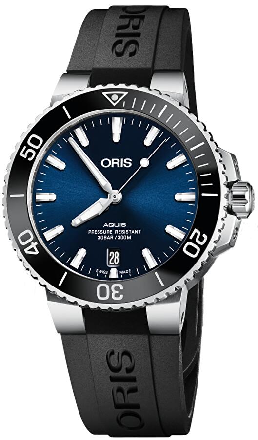 Oris 01 733 7732 4135-07 4 21 64FC (01733773241350742164fc) - Aquis Date