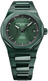 Ladies, sportive, automatic wrist watch Girard-Perregaux Laureato 38 mm Green Ceramic Aston Martin Edition