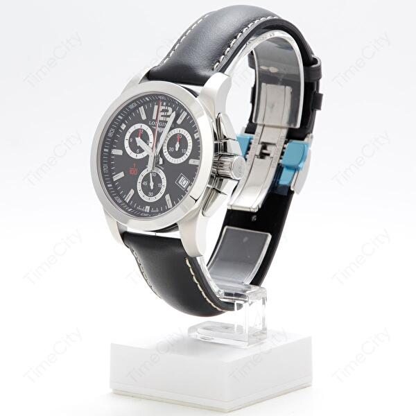 Longines L3.700.4.56.3 (l37004563) - Conquest 41 mm Quartz Chrono