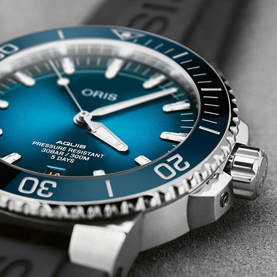 Oris 01 400 7763 4135-07 4 24 74EB (01400776341350742474eb) - Aquis Date Calibre 400