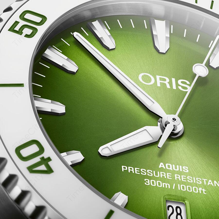 Oris 01 733 7787 4137-07 8 22 04PEB (01733778741370782204peb) - Aquis Date Taste Of Summer