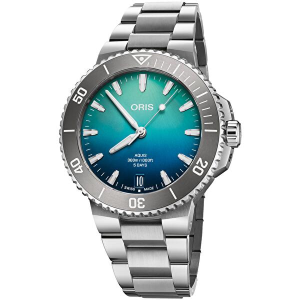 Oris 01 400 7790 4185-SET (0140077904185set) - Aquis Great Barrier Reef Limited Edition IV