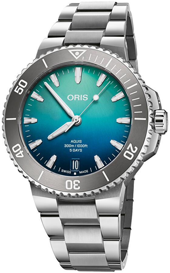 Oris 01 400 7790 4185-SET (0140077904185set) - Aquis Great Barrier Reef Limited Edition IV