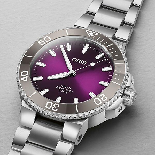 Oris 01 400 7769 4188-SET (0140077694188set) - Aquis Hölstein Edition 2023