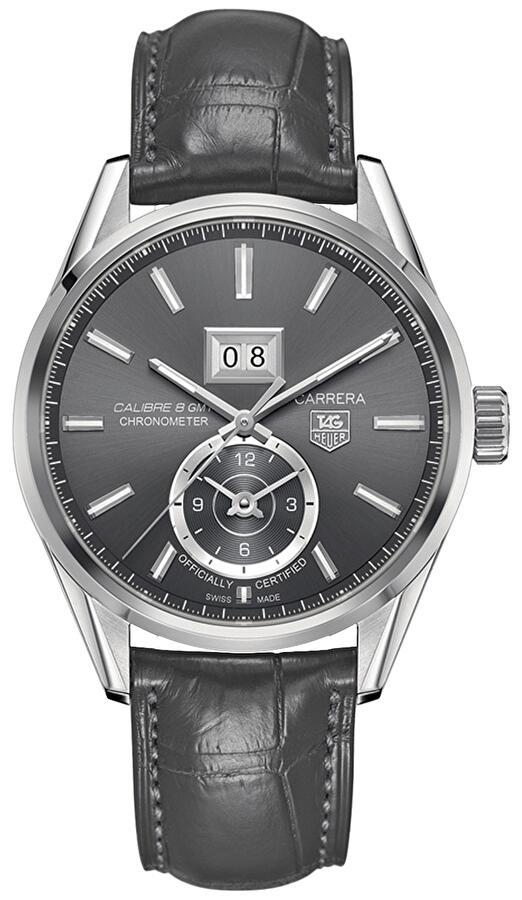 TAG Heuer WAR5012.FC6326 (war5012fc6326) - Calibre 8 Gmt And Grande Date Automatic Watch 41mm