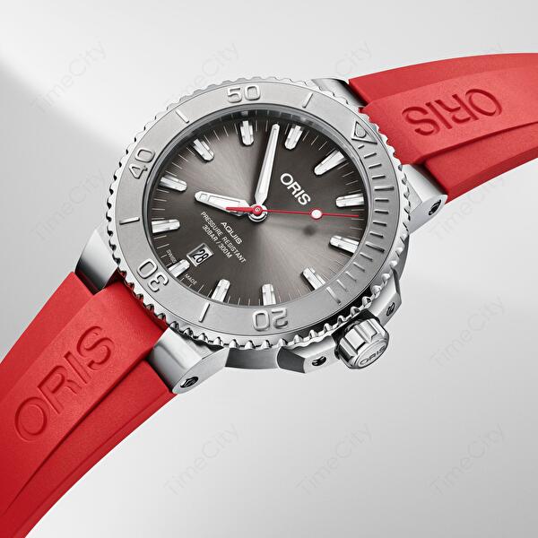 Oris 01 733 7730 4153-07 4 24 66EB (01733773041530742466eb) - Aquis Date Relief