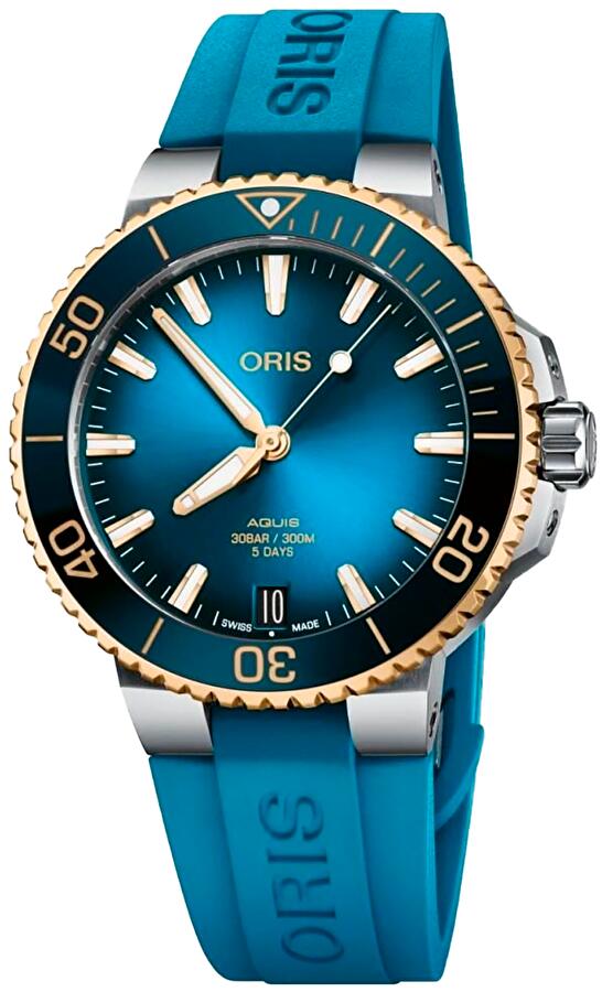 Oris 01 400 7769 6355-07 4 22 75FC (01400776963550742275fc) - Aquis Date Calibre 400