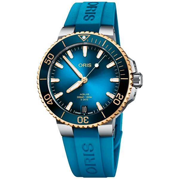 Oris 01 400 7769 6355-07 4 22 75FC (01400776963550742275fc) - Aquis Date Calibre 400