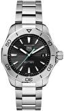 Mens, sportive, quartz wrist watch TAG Heuer Aquaracer Professional 200 Solargraph 40 mm