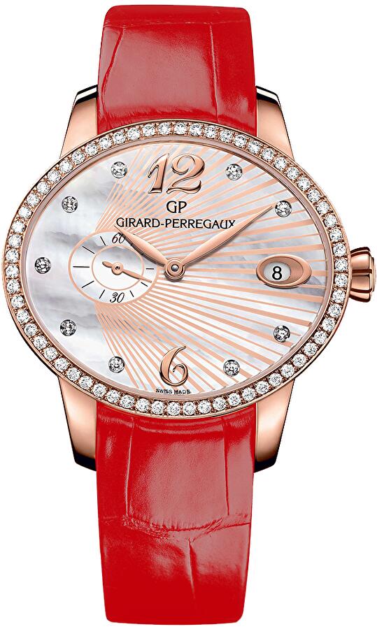 Girard-Perregaux 80484D52A763-BK6B (80484d52a763bk6b) - Cat's Eye Small Seconds Rose Gold