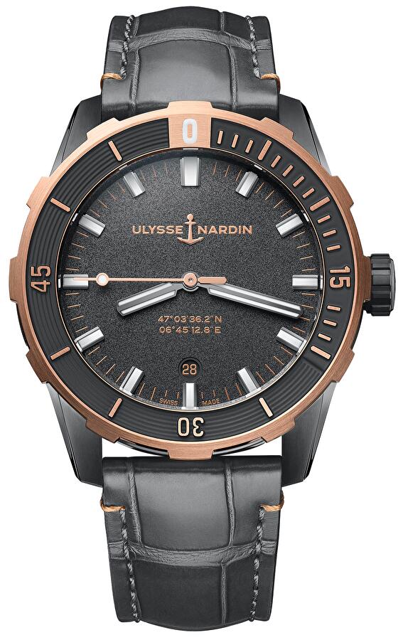 Ulysse Nardin 8163-175/GREY-5N (8163175grey5n) - Diver 42 mm