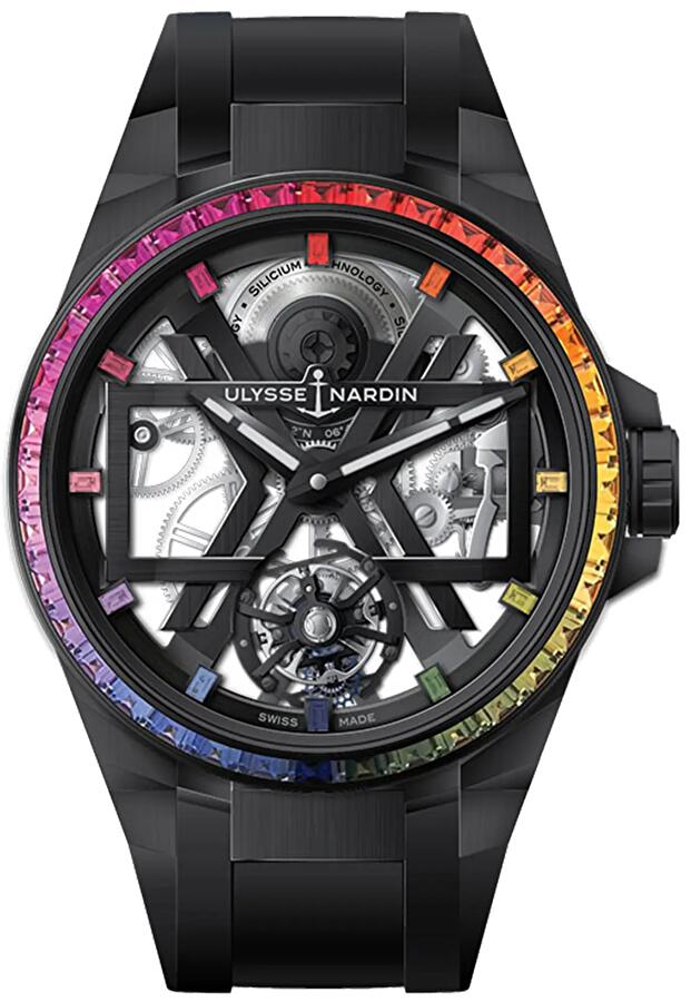 Ulysse Nardin 1723-400B1LE-2B-RAIN/3A (1723400b1le2brain3a) - Blast Tourbillon X 45mm