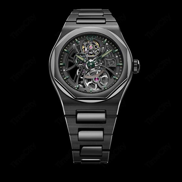 Girard-Perregaux 81015-32-3538-32A (8101532353832a) - Laureato Skeleton Aston Martin Edition 42 mm