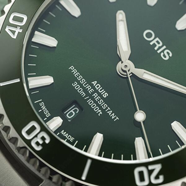 Oris 01 733 7787 4157-07 8 22 04PEB (01733778741570782204peb) - Aquis Date