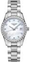 Ladies, classic, quartz wrist watch Longines Conquest Classic 34 mm