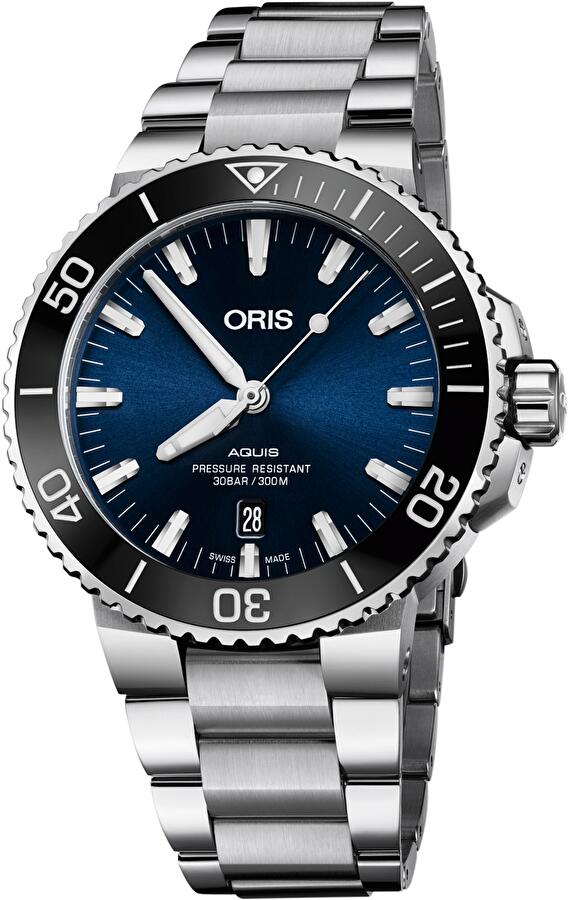 Oris 01 733 7730 4135-07 8 24 05PEB (01733773041350782405peb) - Aquis Date