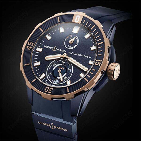 Ulysse Nardin 1185-170-3/BLUE (11851703blue) - Diver Chronometer 44 mm