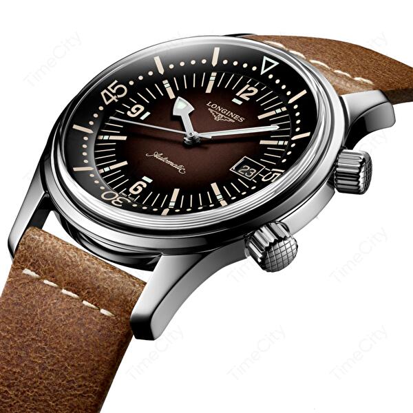 Longines L3.774.4.60.2 (l37744602) - The Longines Legend Diver Watch 42 mm