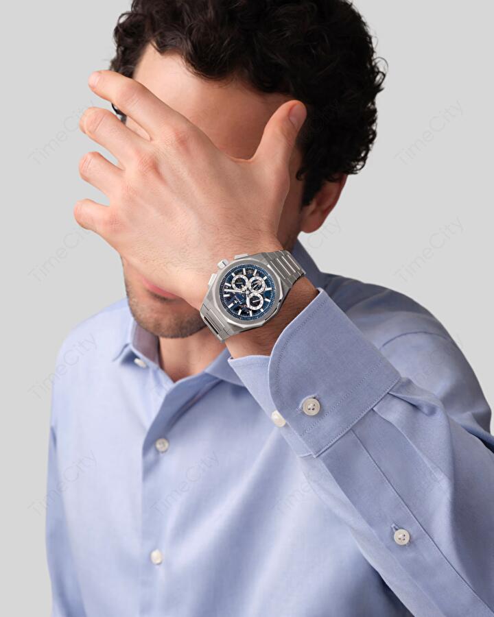 Zenith 03.9500.3600/79.I001 (039500360079i001) - Defy Skyline Chronograph Skeleton 42 mm