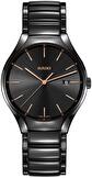 Mens, quartz wrist watch Rado True Round 40 mm