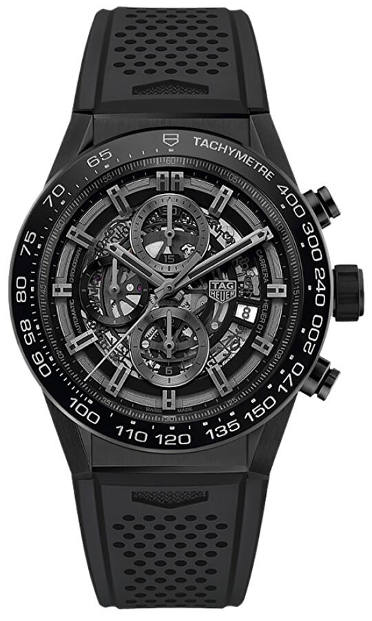 TAG Heuer CAR2A90.FT6071 (car2a90ft6071) - Carrera Calibre Heuer 01 Black Ceramic