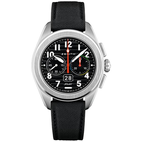 Zenith 03.4000.3652/21.I001 (034000365221i001) - Pilot Big Date Flyback 42 mm