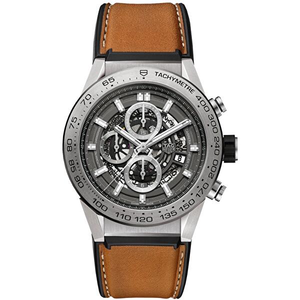 TAG Heuer CAR2A8A.FT6072 (car2a8aft6072) - Carrera Calibre Heuer 01 Grey Phantom Titanium