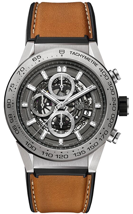 TAG Heuer CAR2A8A.FT6072 (car2a8aft6072) - Carrera Calibre Heuer 01 Grey Phantom Titanium