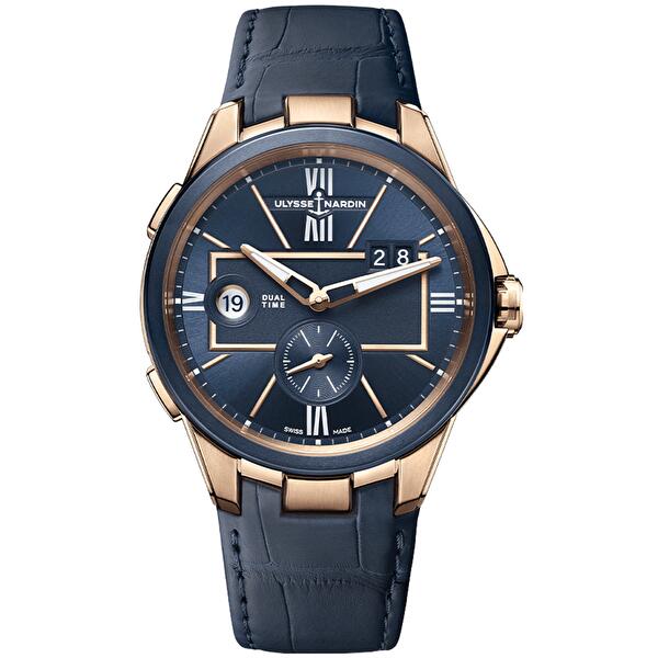 Ulysse Nardin 242-20/43 (2422043) - Executive Dual Time 42 mm