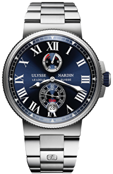 Ulysse Nardin 1183-122-7M/43 (11831227m43) - Marine Chronometer Manufacture 45 mm
