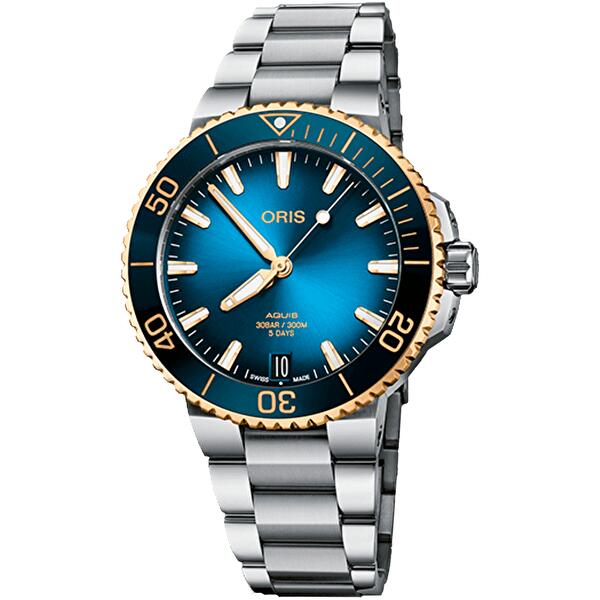 Oris 01 400 7769 6355-07 8 22 09PEB (01400776963550782209peb) - Aquis Date Calibre 400