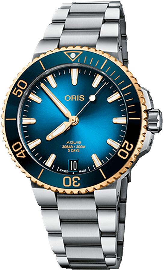 Oris 01 400 7769 6355-07 8 22 09PEB (01400776963550782209peb) - Aquis Date Calibre 400