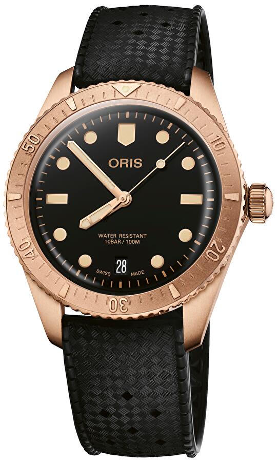 Oris 01 733 7771 3154-07 4 19 18BR (01733777131540741918br) - Divers Sixty-Five Date