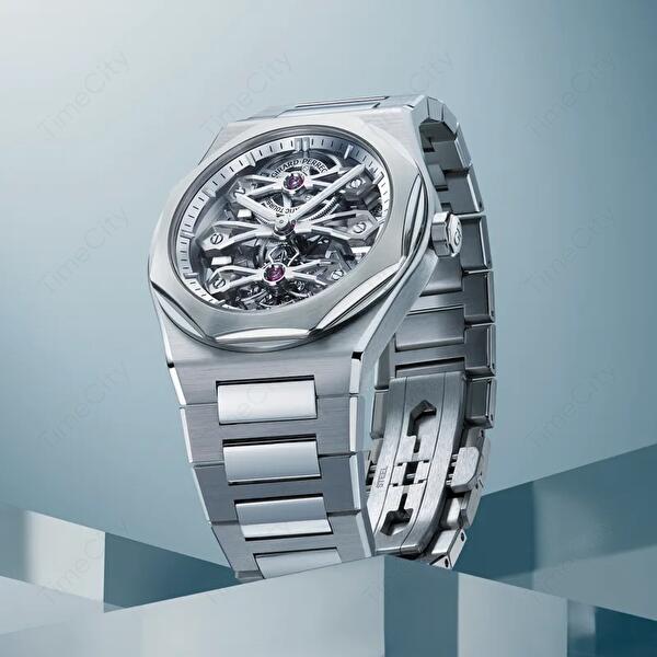 Girard-Perregaux 99112-58-3576-1CM (991125835761cm) - Laureato Three Gold Bridges 41 mm