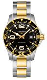 Mens, sportive, quartz wrist watch Longines Hydroconquest 41 mm Quartz