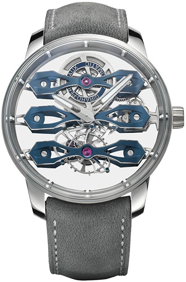 Girard-Perregaux 99296-21-3128-5GX (992962131285gx) - Tourbillon With Three Flying Bridges Bucherer Blue 44mm