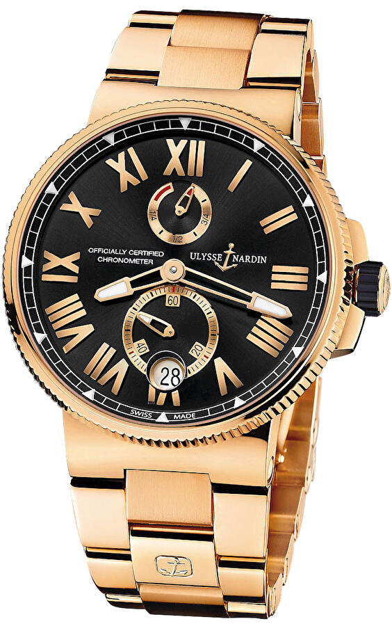 Ulysse Nardin 1186-122-8M/42 (11861228m42) - Marine Chronometer Manufacture 45 mm