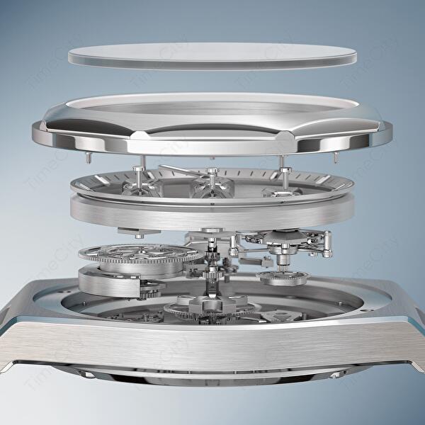 Girard-Perregaux 99112-58-3576-1CM (991125835761cm) - Laureato Three Gold Bridges 41 mm