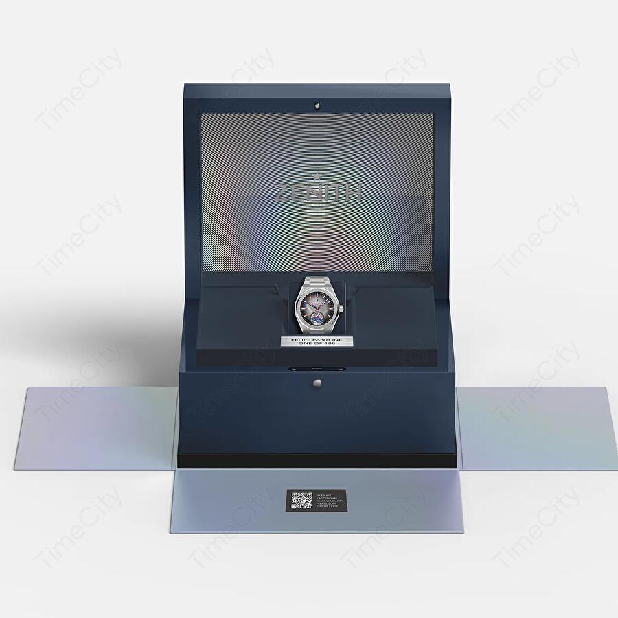 Zenith 03.9301.3630/49.I001 (039301363049i001) - Defy Skyline Tourbillon Felipe Pantone Edition 41 mm