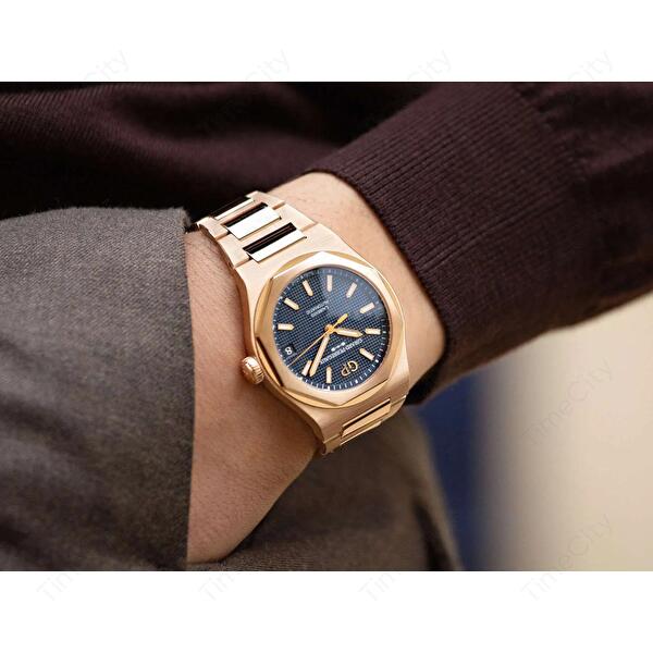 Girard-Perregaux 81010-52-436-52A (810105243652a) - Laureato 42 mm Pink Gold Ultramarine Blue