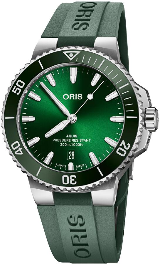 Oris 01 733 7787 4157-07 4 22 37FC (01733778741570742237fc) - Aquis Date
