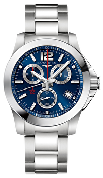 Longines L3.801.4.96.6 (l38014966) - Conquest 44 mm Automatic Chrono