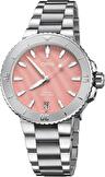 Ladies, sportive, automatic wrist watch Oris Aquis Date