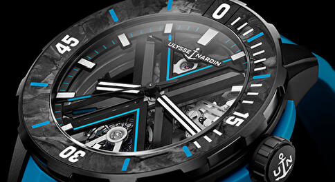 Ulysse Nardin Diver Net Azure и Diver X Skeleton Azure