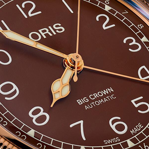 Oris 01 754 7741 3168-07 8 20 01 (01754774131680782001) - Big Crown Bronze Pointer Date