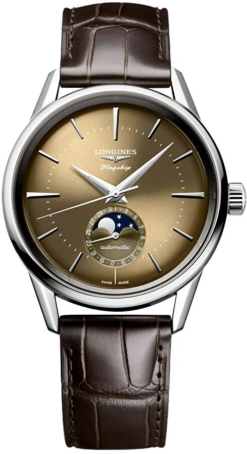 Longines L4.815.4.62.2 (l48154622) - Flagship Heritage 38.5 mm