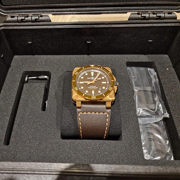 Bell And Ross BR 03-92 DB (br0392db) - Diver Brown Bronze 42 mm