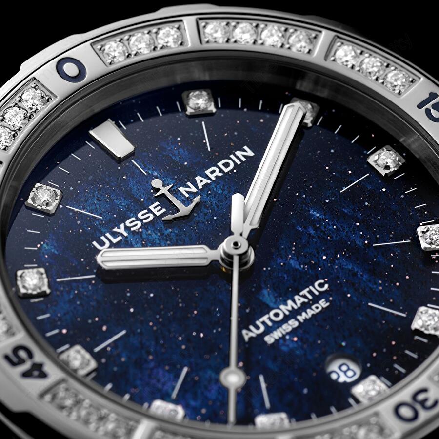 Ulysse Nardin 8163-182B1-3A/3A (8163182b13a3a) - Diver Starry Night 39 mm