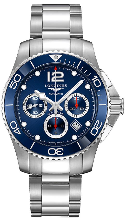 Longines L3.883.4.96.6 (l38834966) - Hydroconquest 43 mm Automatic Chrono